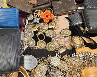 MASSIVE Collection of Designer Items For Sale:
Burberry, Cartier, Chanel, Christian Dior, Dolce and Gabbana, Fendi, Gucci, Hermes, Louis Vuitton, Marc Jacobs, Prada, Stella McCartney, Tiffany, Valentino and so many more!