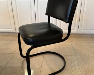 Black Marble Round Dining Table 7 Person Seating