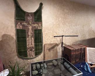 Persian Artifacts approximately 2000 years old! Jesus Tapestry, Antique Talmud from late 1800s...