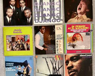 HUGE Vinyl Record Collection: John Jones, Ahmad Jamal, Django and More!