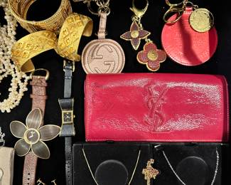 MASSIVE Collection of Designer Items For Sale:
Burberry, Cartier, Chanel, Christian Dior, Dolce and Gabbana, Fendi, Gucci, Hermes, Louis Vuitton, Marc Jacobs, Prada, Stella McCartney, Tiffany, Valentino and so many more!