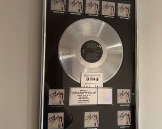 Multi-Platinum Award Record  / Cassette for Dirty Dancing Soundtrack 