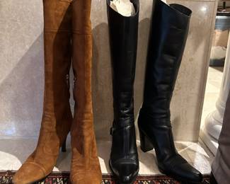 Designer Leather Boots
