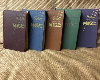 Collection of Vintage Magic, Magician Books: Stage Illusions, White Magic, Card Magic, Coin Magic and More! Tarbell Course in Magic