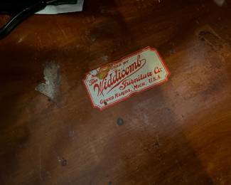 Vintage Wood Vanity by Widdicomb Furniture Co. Grand Rapids, MI