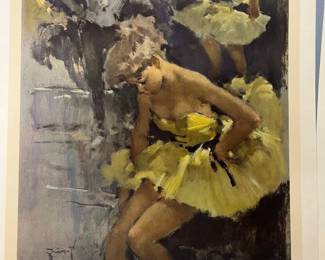 Over 1,000 Art Gallery Lithographs – From a gallery closing its doors, these collectible lithographs are perfect for decorating your walls or gifting to the art lovers in your life.  Ballerina Artwork