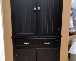 Kitchen & Pantry Storage Cabinet, Approx 72" x 30" x 16"