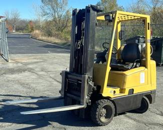 2000 Hyster Forklift, Model S40XMS, 7113 lb Truck Weight, 12,812 Hours Showing On Gauge, SN# C010H06487X
