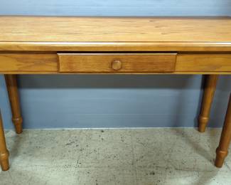 Single Drawer Entry Table, Approx 28" x 48" x 16"