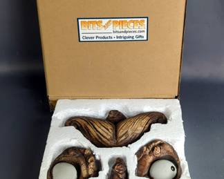 Bits And Pieces Old Man Tree Face Decoration, In Box