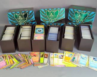 Pokémon Elite Trainer Boxes, Qty 6, Containing Commons, Uncommon, Holos And Reverse Holos