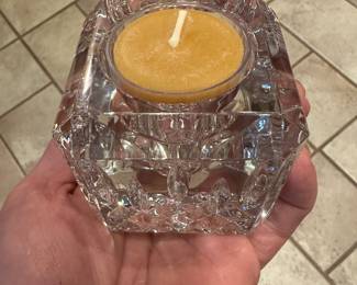 Waterford Crystal Candle Holder