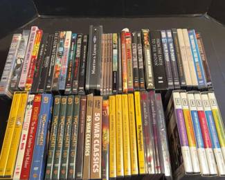 Assorted DVDs