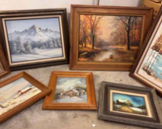 Assorted Pieces Of Art