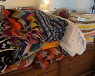 Knit And Crocheted Blankets