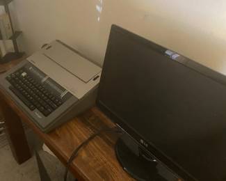 Oh Brother What A Typewriter And Monitor