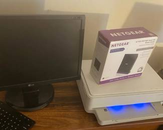 Peripherals Please Printer,Router, Monitor And Keyboard