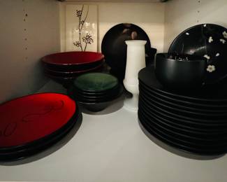 Asian style dinnerware