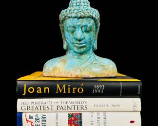 Art books

Turquoise ceramic Buddah 