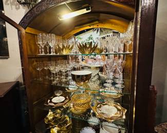 Antique display cabinet