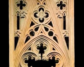 Gothic wall plaque