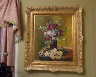 Framed decorative art