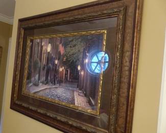 Framed decorative art