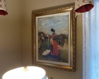 Framed decorative art