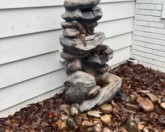 Waterfall fountain