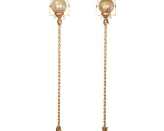 Pair Of Art Nouveau Floor Lamps