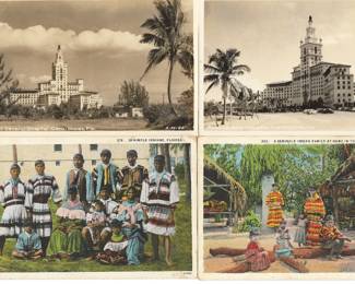 RPPC Real Photo Post Cards of Florida AND Early Seminole Indian Post Cards