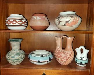 More Native American pottery 