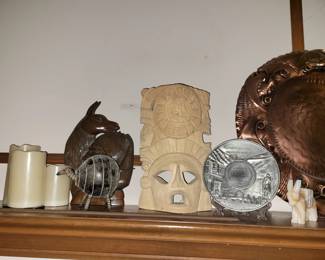 More hand carved masks 