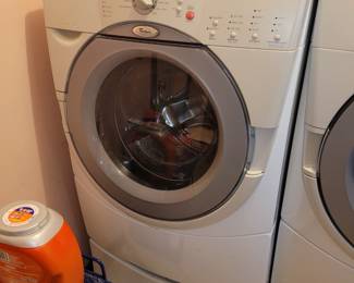 Whirlpool frontload washer and dryer 
