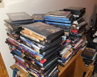 Tons of dvds