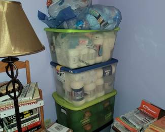 Tons of yarn, patterns, fabris and sewing items