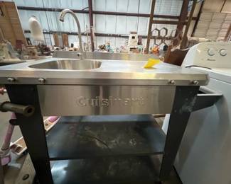 CUISINART OUTDOOR PREP TABLE WITH SINK