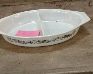 PYREX DIVIDED DISH