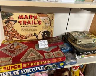 VINTAGE GAMES, PUZZLES
