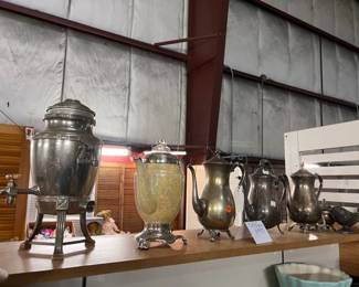 VARIOUS COFFEE POTS