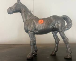CAST IRON HORSE FIGURE 10 TALL
