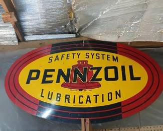 PENNZOIL SIGN