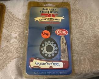 CASE XX 70th ANNIVERSARY GRAND OLE OPRY KNIFE
