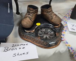 VINTAGE BRASS SHOES