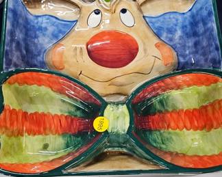 CHRISTMAS REINDEER TRAY