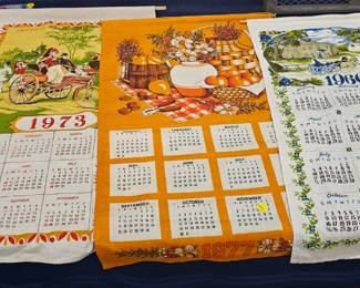 VINTAGE FABRIC CALENDARS