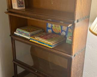Antique barrister cabinets