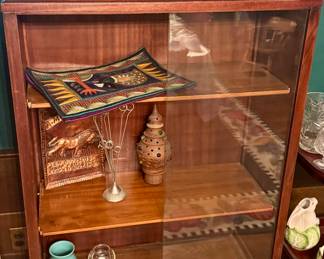 Mid-century modern curio cabinet