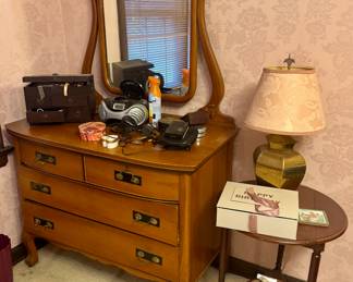 Beautiful dresser set and side table