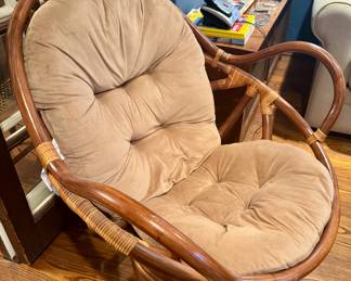 Rattan Papasan chair